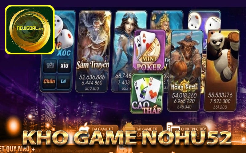 Sản phẩm cá cược đa dạng của cổng game nohu52